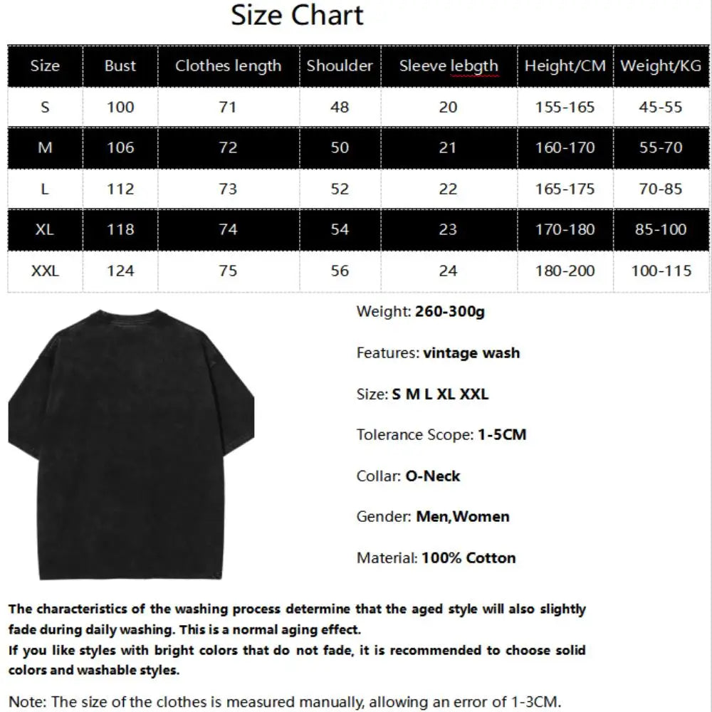 T-shirt Solo Leveling Gothique