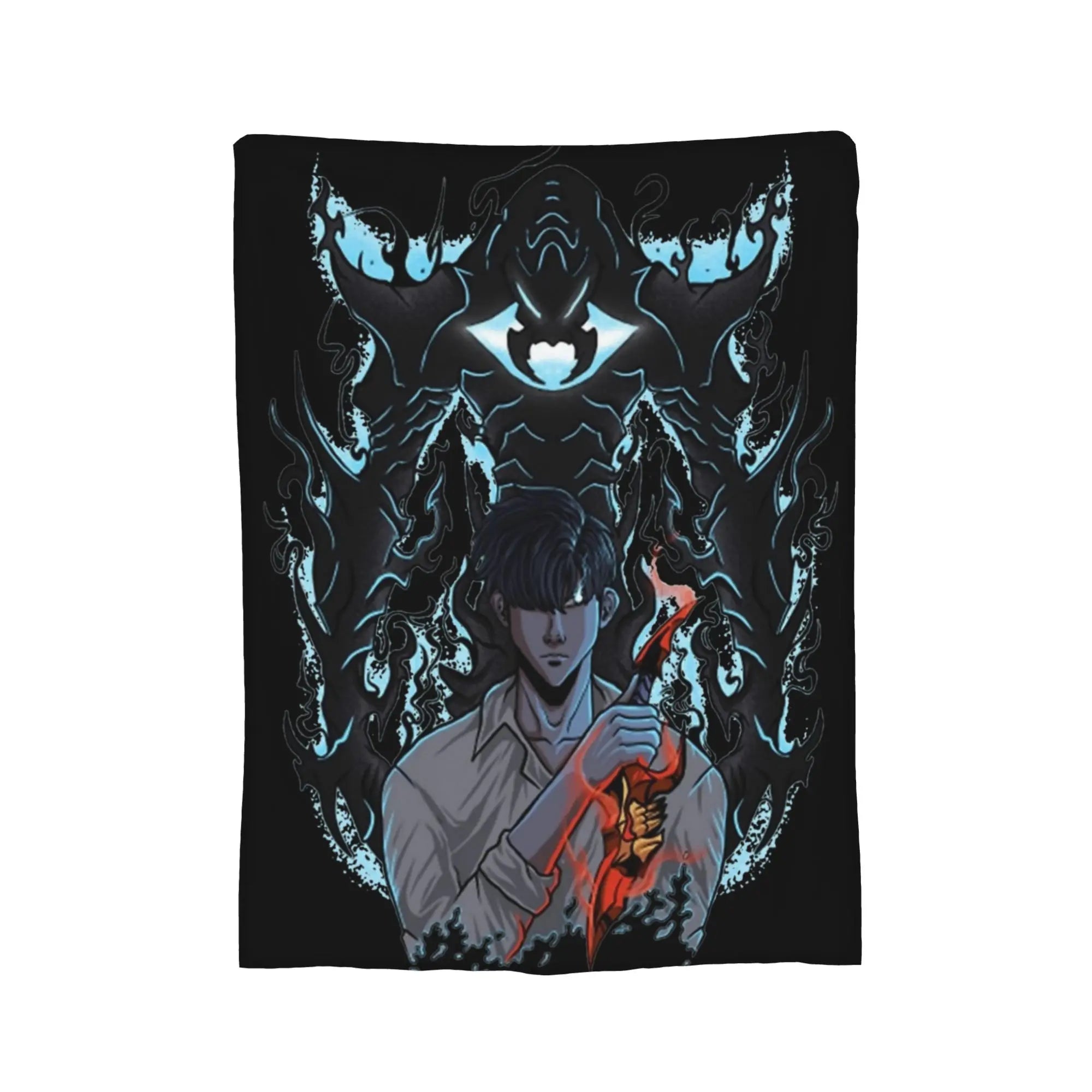 Plaid Solo Leveling Sung Jin-Woo Et Beru