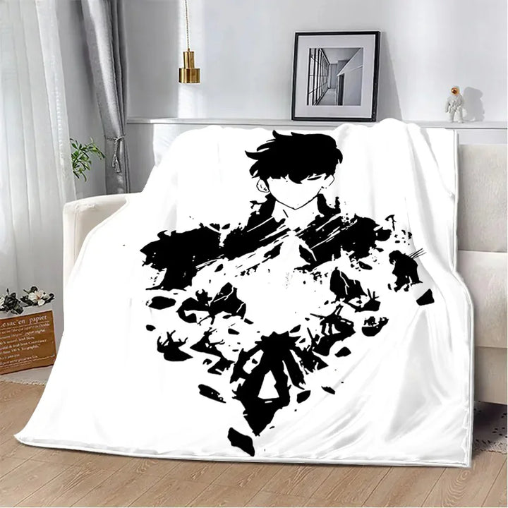 Plaid Solo Leveling Sung Jin Woo Noir Et Blanc