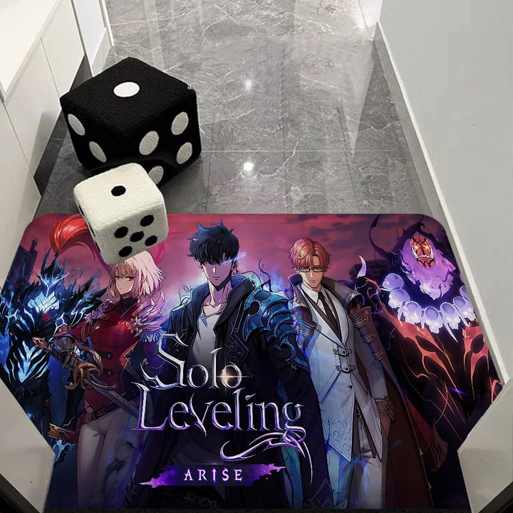Tapis Solo Leveling Sung Jin Woo Et Les Généraux