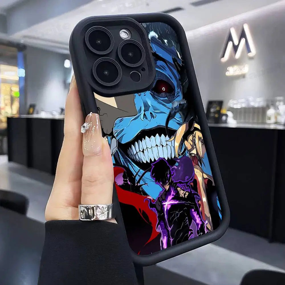 Coque iPhone Solo Leveling Artistique