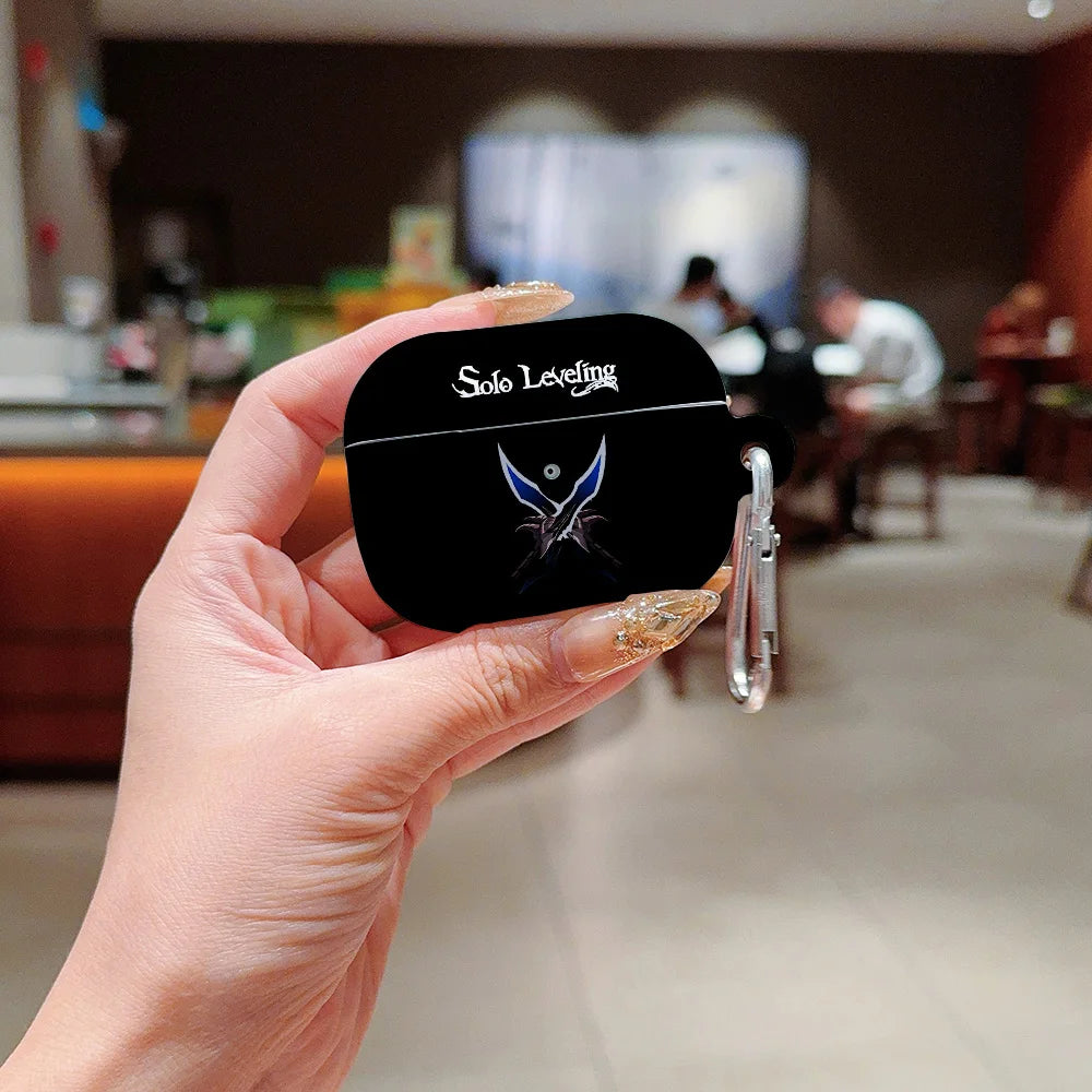 Etuis Solo Leveling Airpods Noir