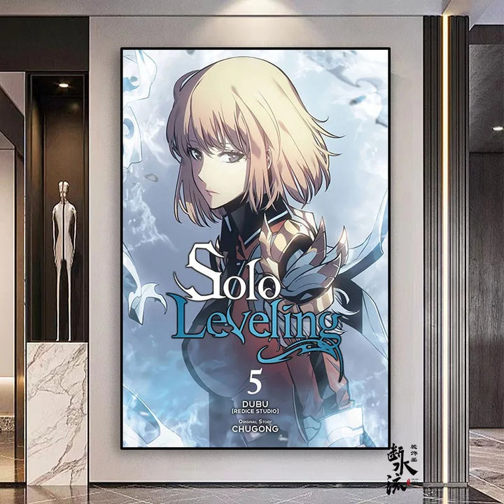 Poster Solo Leveling Tome 5 Cha Hae In