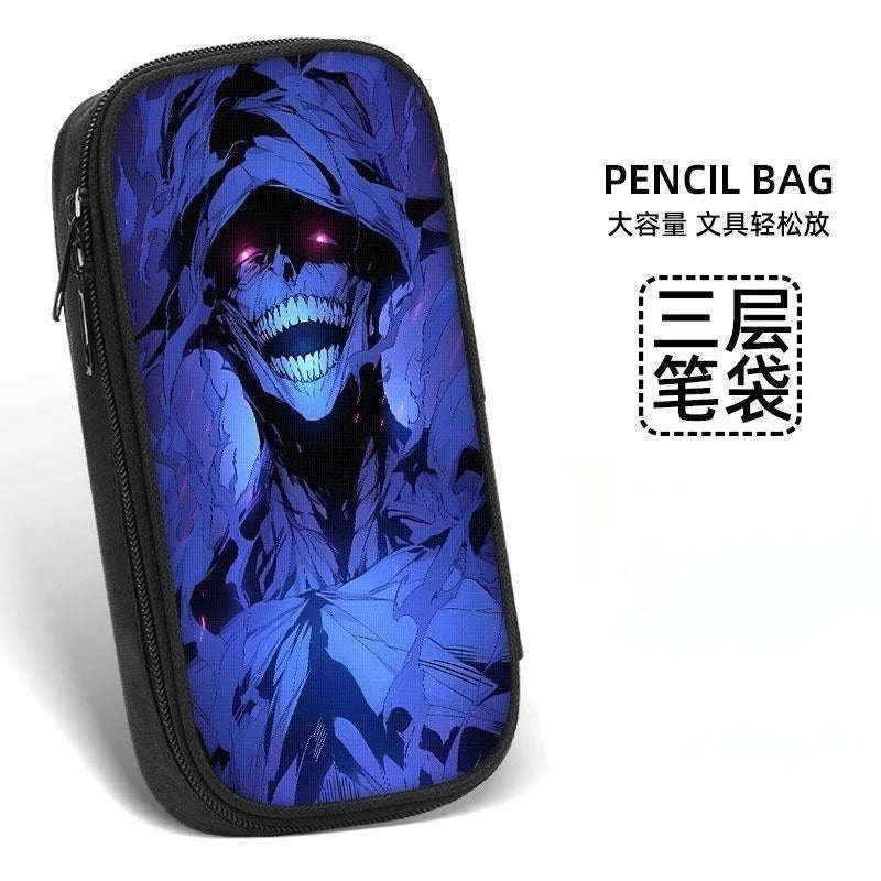 Trousse Solo Leveling Bleu