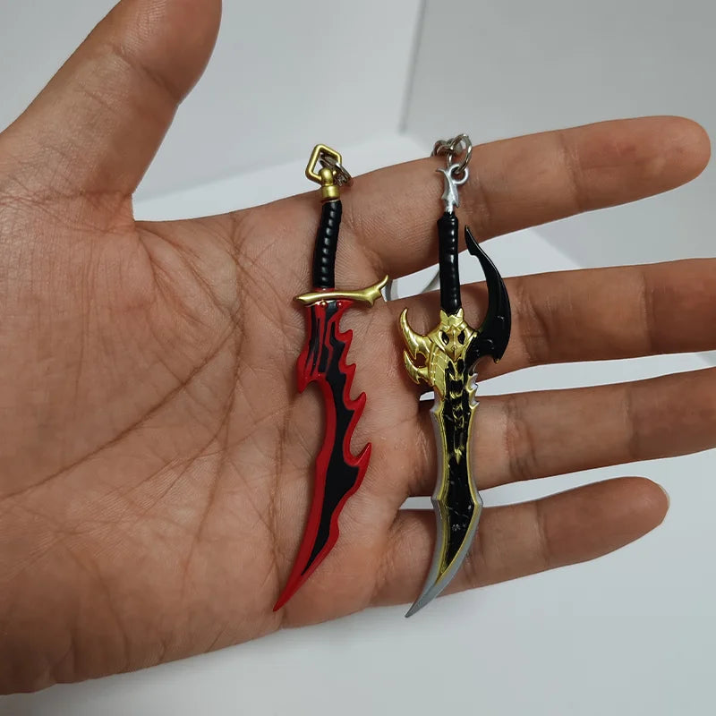 Réplique dague rouge 24 cm (coffret)