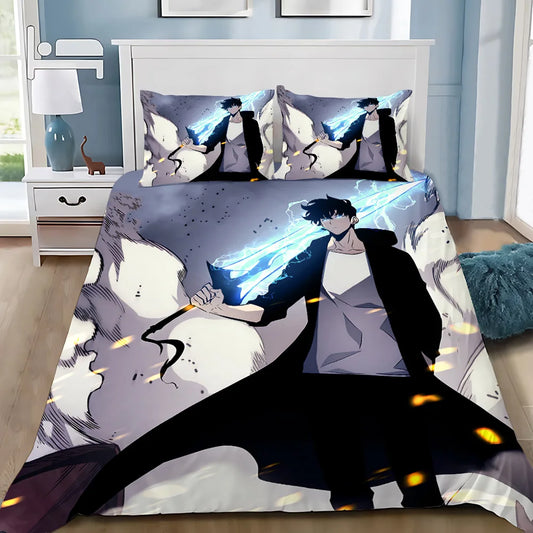 Solo Leveling Duvet Cover