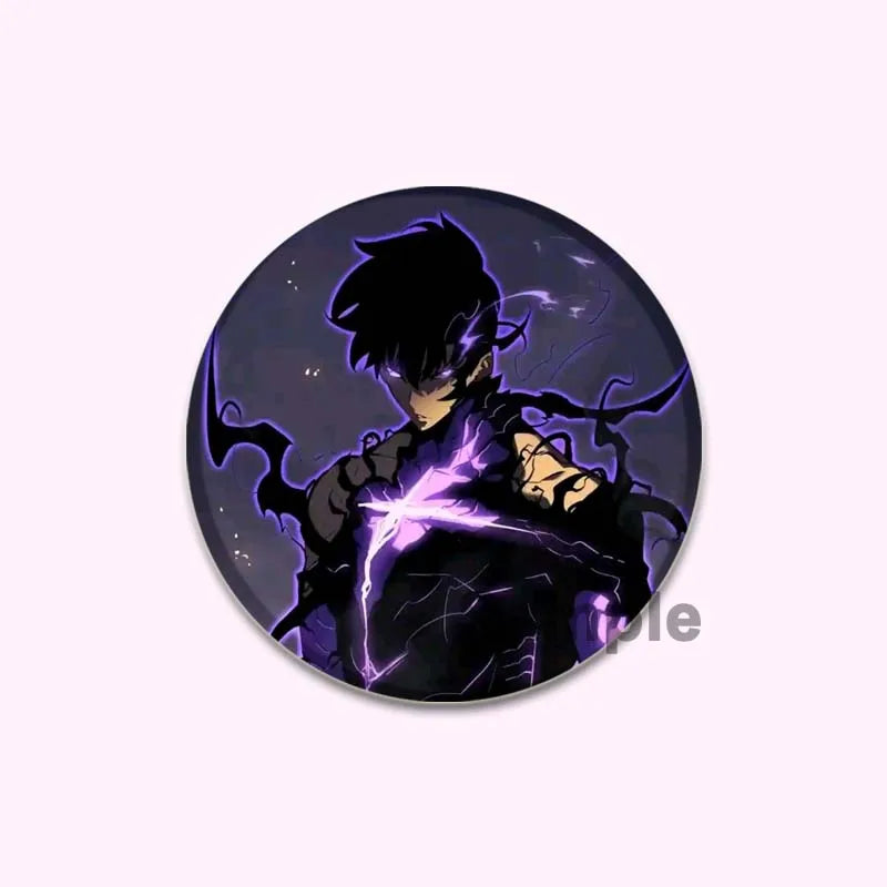 Broche Solo Leveling Sung Jin-Woo Transformation