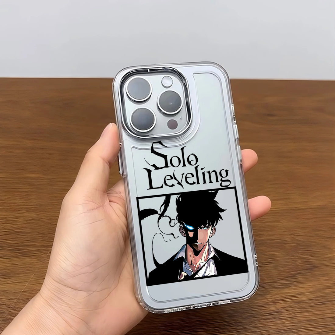 Coque iPhone Solo Leveling Shadow Monarch