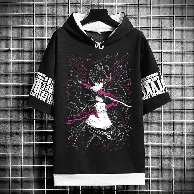 T-shirt à Capuche Solo Leveling