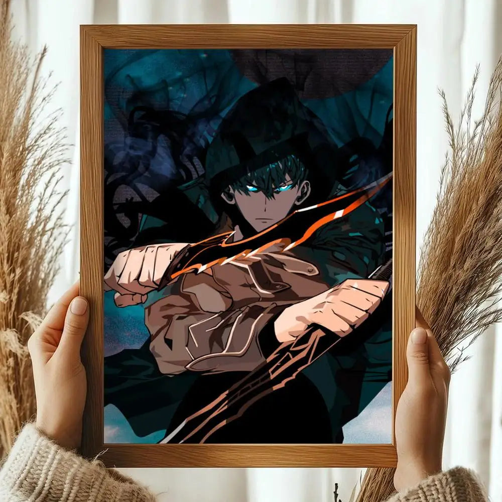 Poster Solo Leveling Knight Killer
