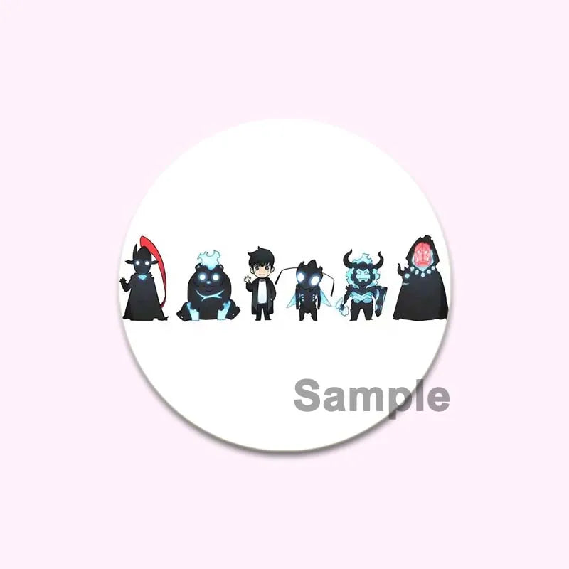 Broche Solo Leveling Kawaii