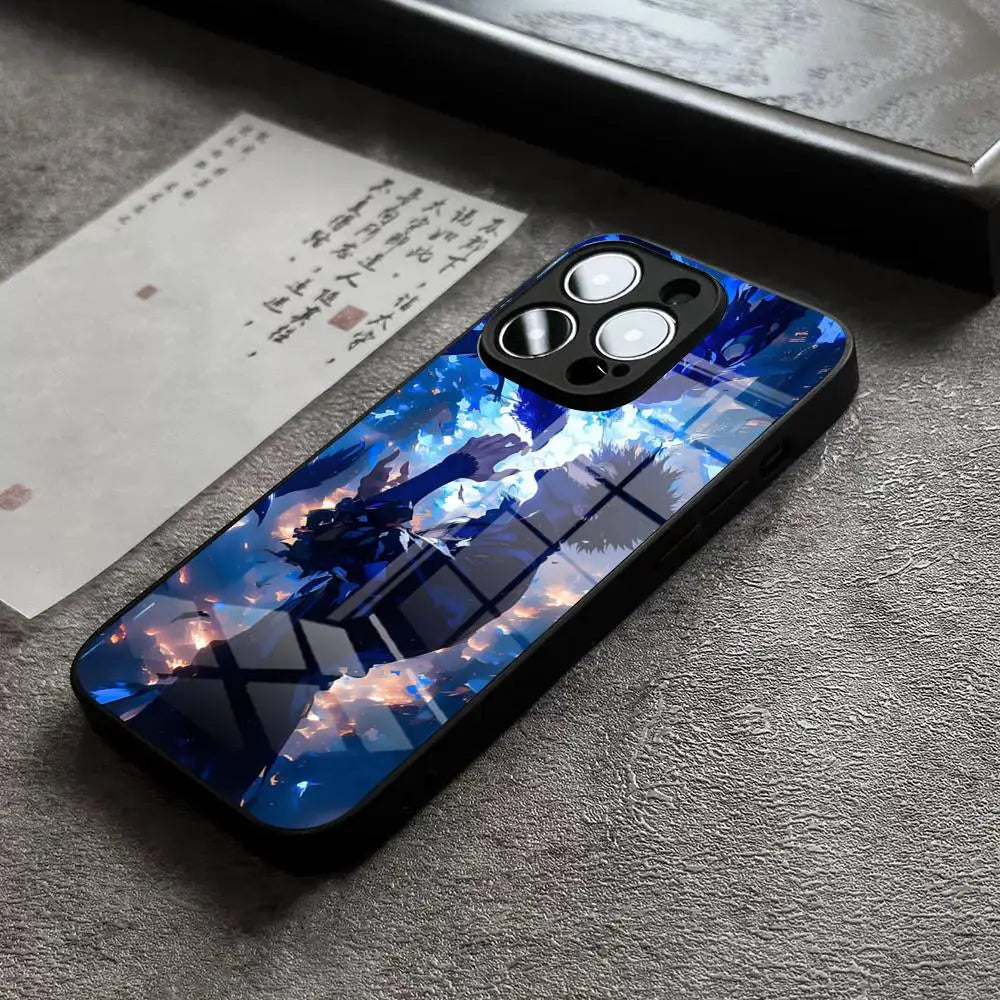 Coque iPhone Solo Leveling Sung Jin-Woo Puissance
