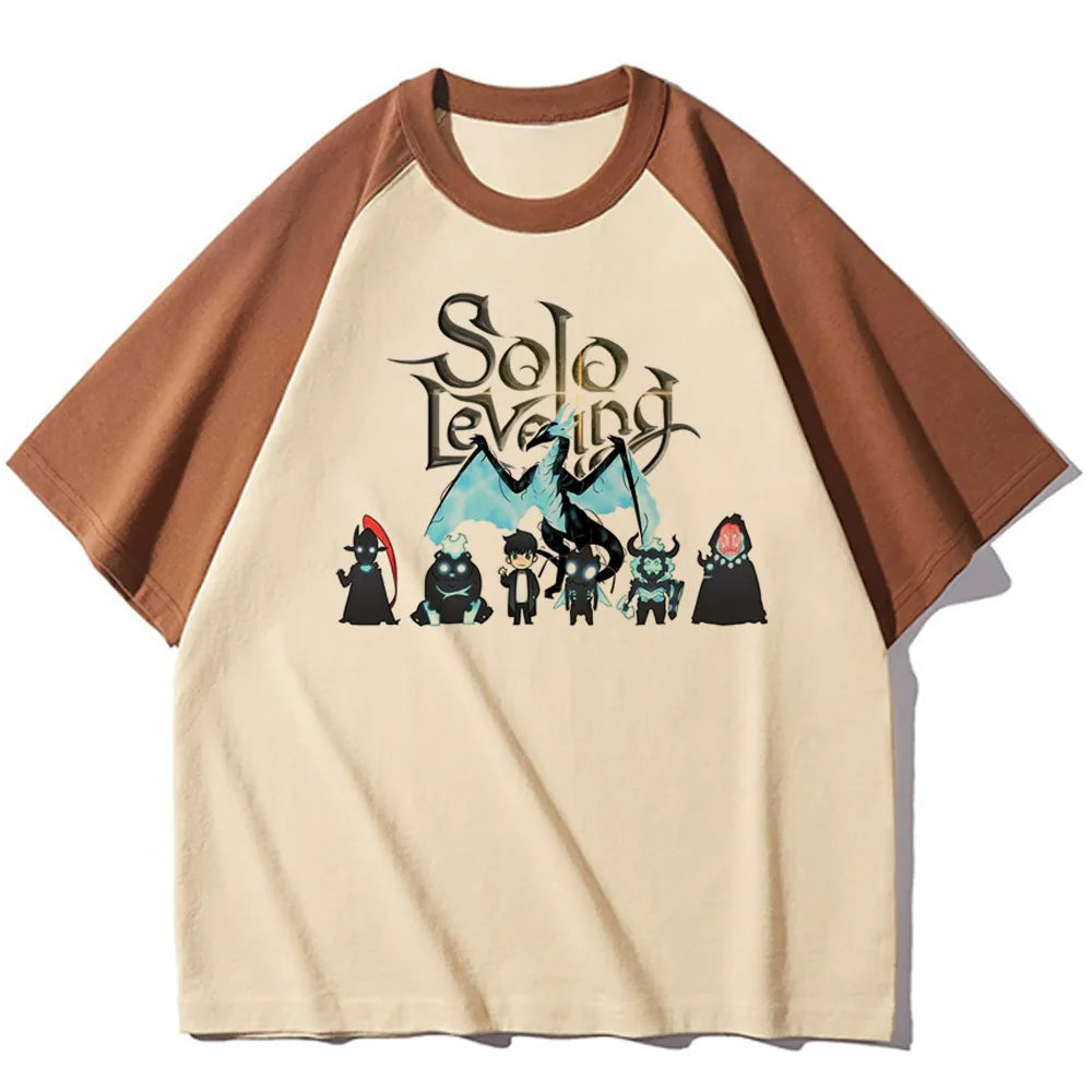 T-shirt Femme Solo Leveling Vintage