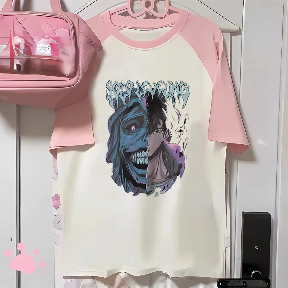 T-shirt Solo Leveling Rose