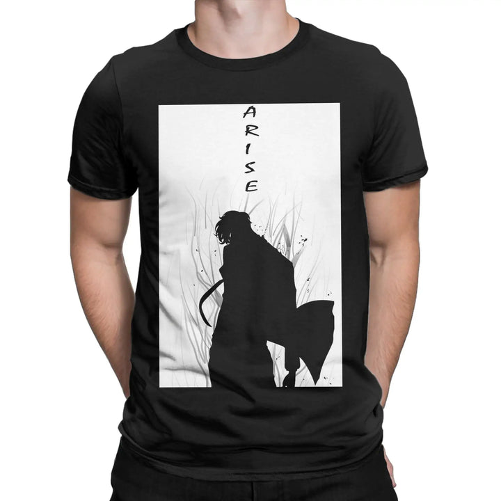 T-Shirt Solo Leveling - Silhouette Jinwoo