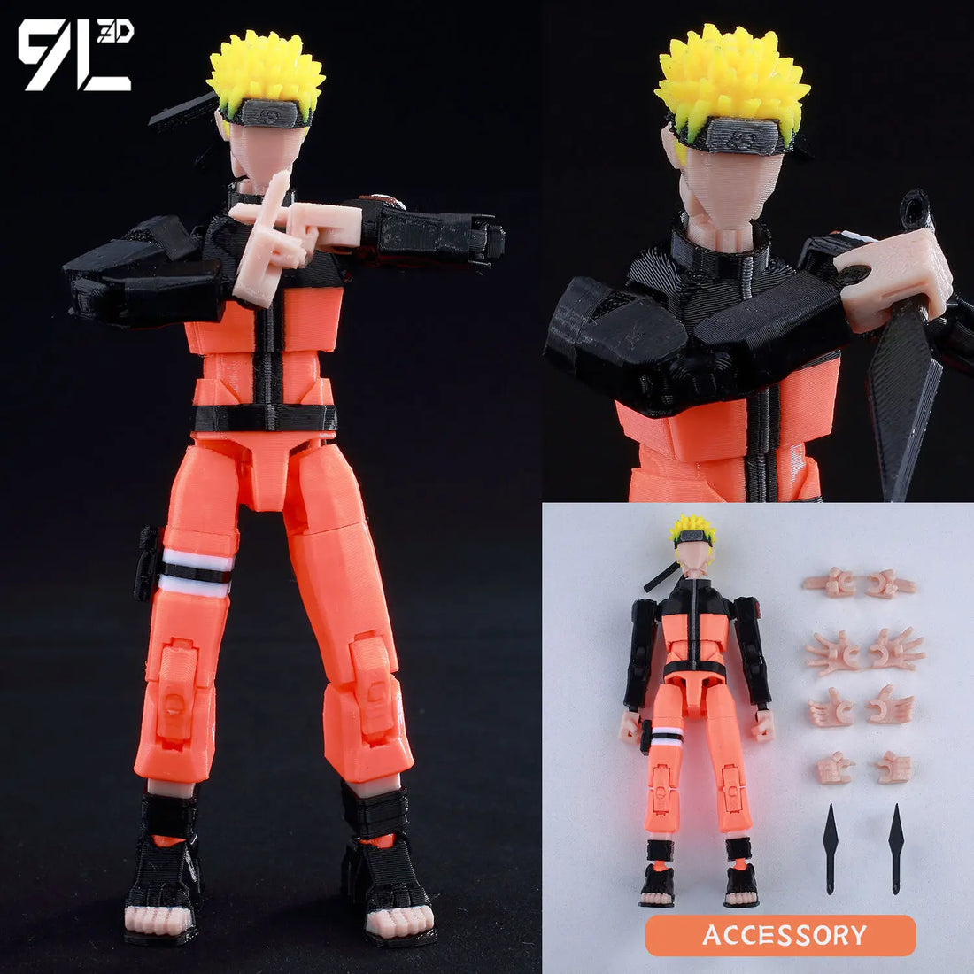 Figurine Solo Leveling Sung Jin-Woo 3D
