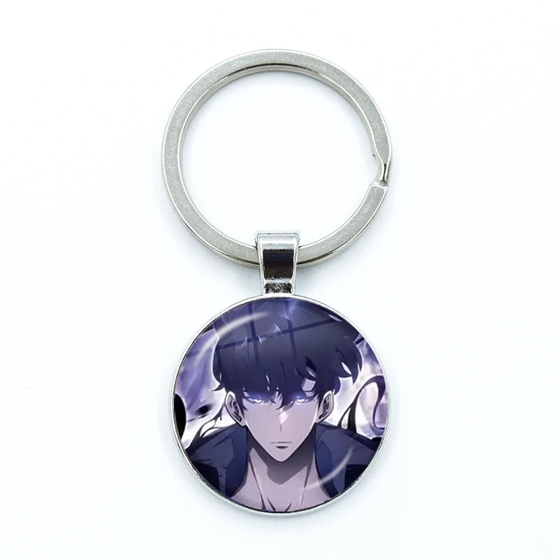 Porte-clés Solo Leveling Rond