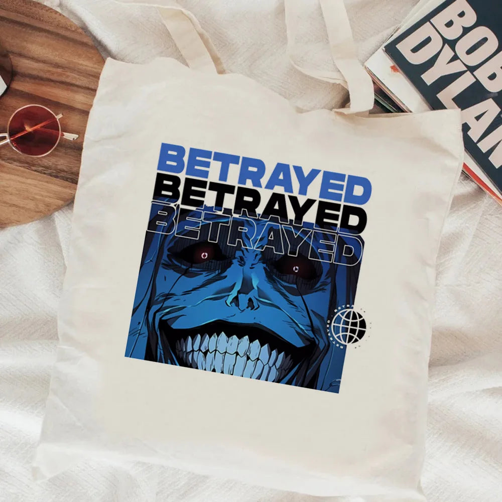 Tote Bag Solo Leveling Blanc Betrayed