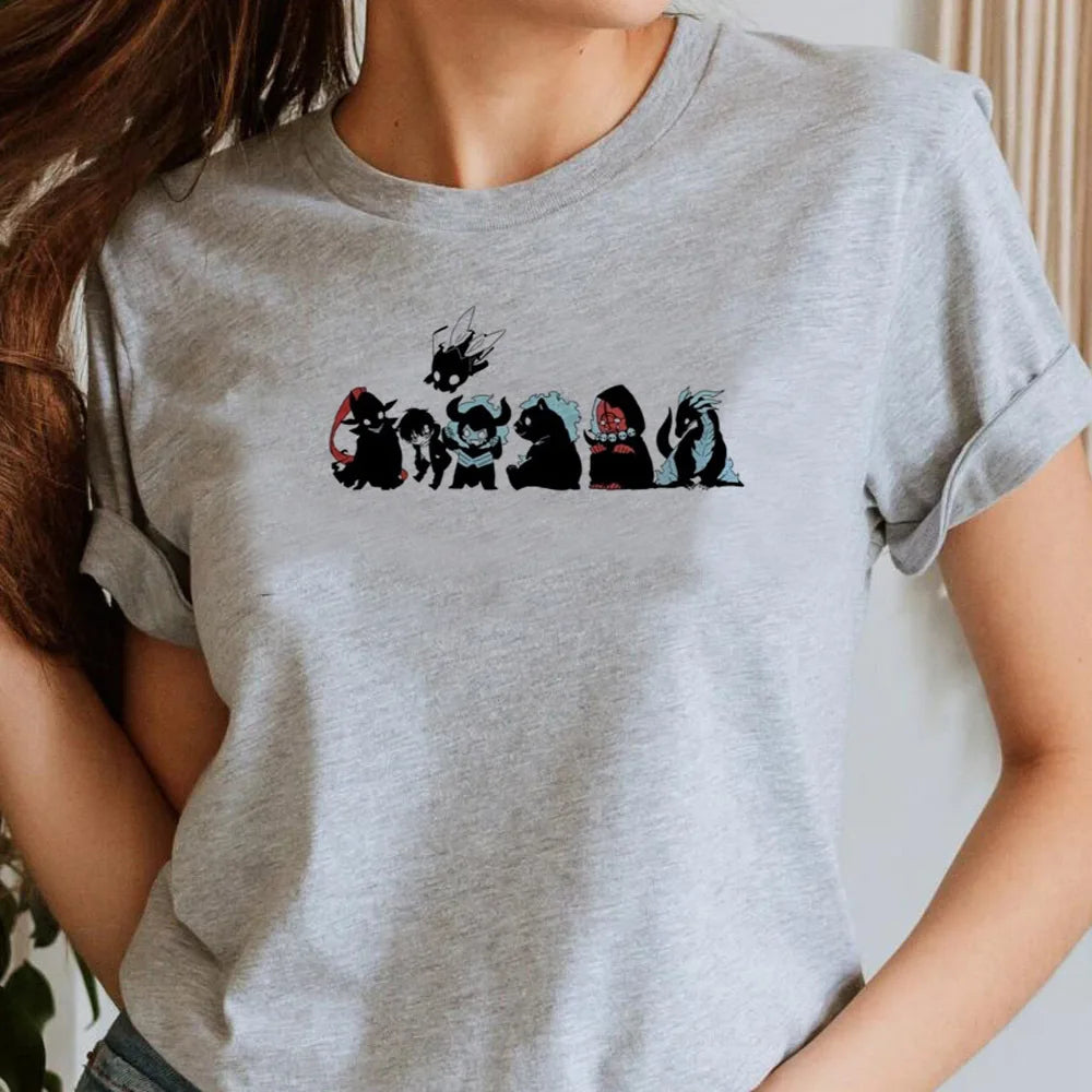 T-shirt Femme Solo Leveling Kawaii