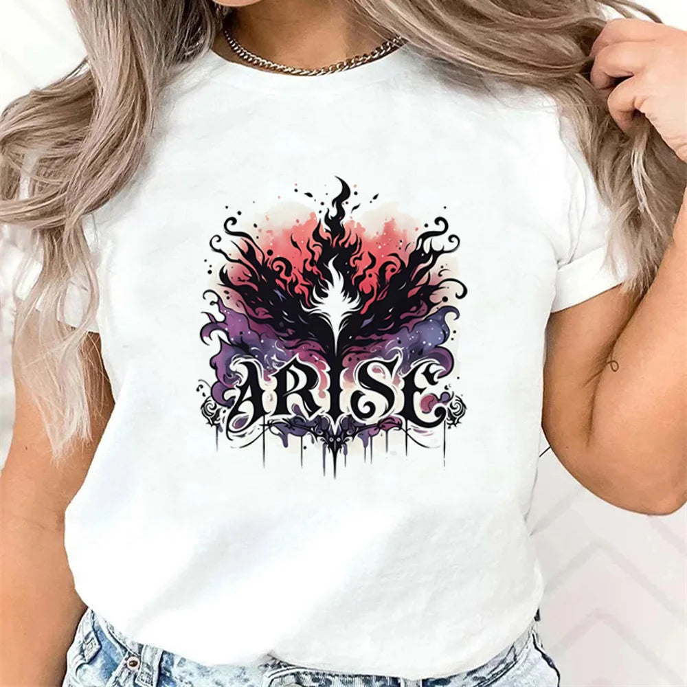T-shirt Femme Solo Leveling Arise Ombre