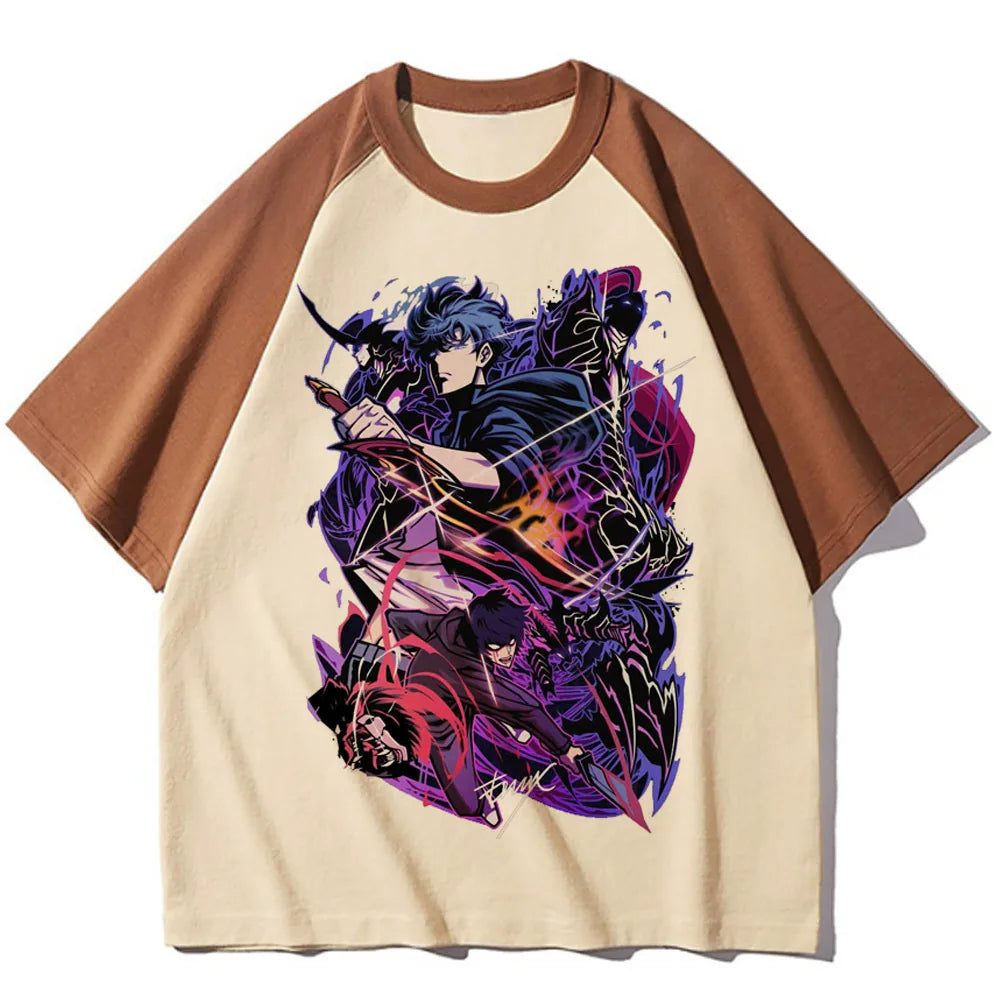 T-shirt Femme Solo Leveling Vintage