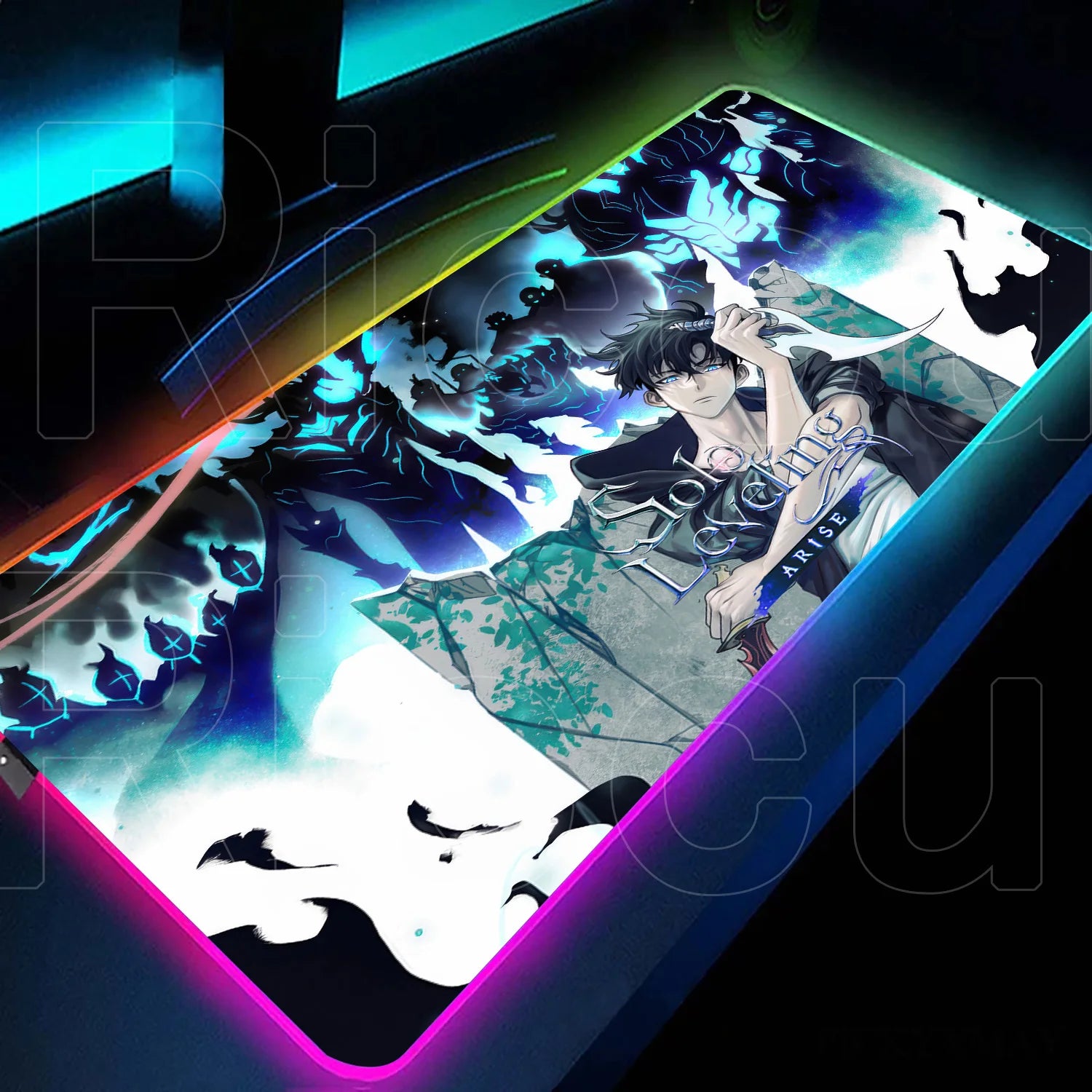 Tapis de Souris Solo Leveling RGB