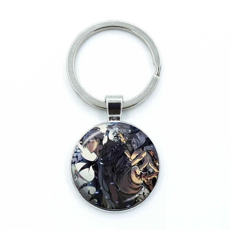 Porte-clés Solo Leveling Rond