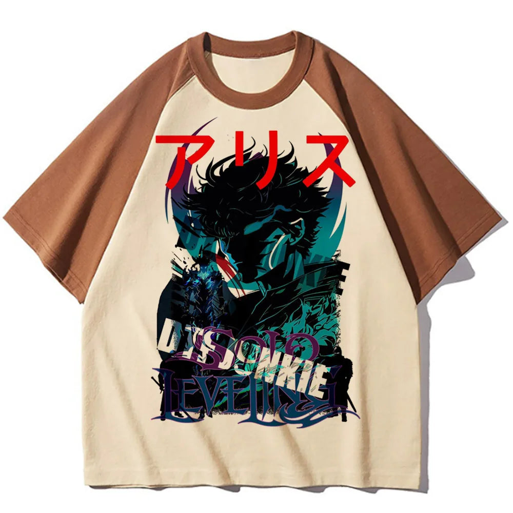 T-shirt Femme Solo Leveling Vintage